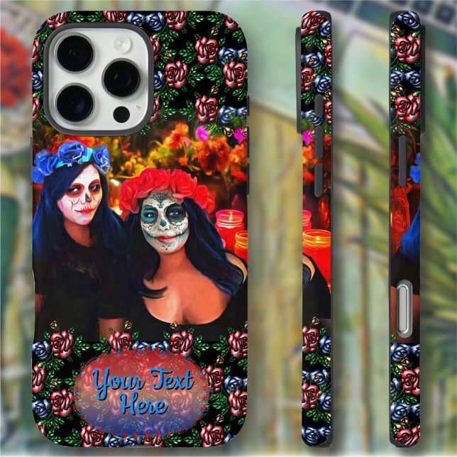  Dia de Los Muertos Catrinas 1718 Case-Mate iPhone Case (Creator Uploaded)