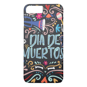 Dia de los Muertos coloré   Coque de téléphone