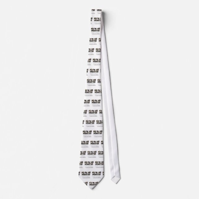Dia De Los Muertos - Dancing Skeletons Tie (Front)
