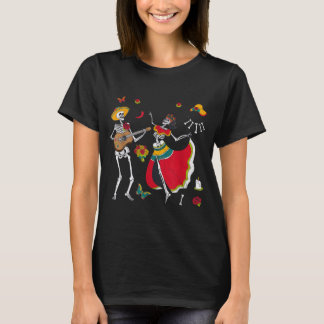 Dia De los Muertos Day Dead 2020 Skull Dancing T-Shirt
