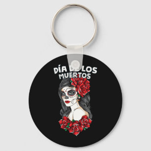 Dia De Los Muertos Day Of He Government Agencyd Keychain