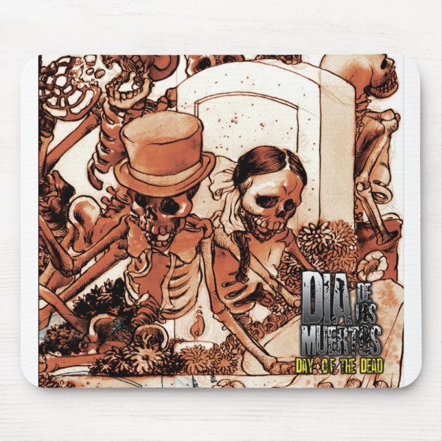 Dia De Los Muertos - Day Of The Dead Mousepad (Front)