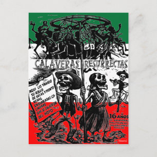 Dia de los Muertos (Day of the Dead) Postcard