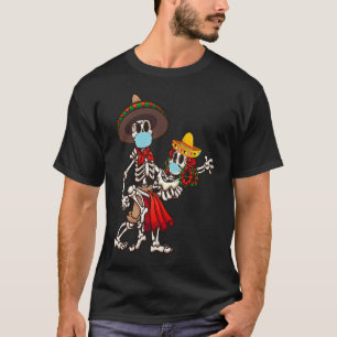 Dia De los Muertos Day of the Dead  Skulls Dancing T-Shirt