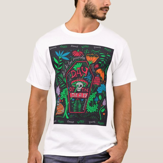 Dia de los Muertos: Festive Card Set T-Shirt (Front)