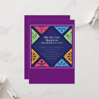 Dia De Los Muertos Invitacion  Invitation