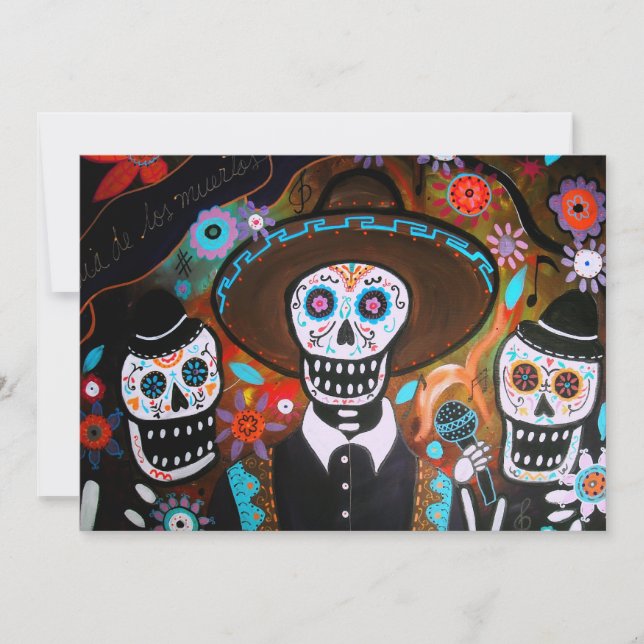 DIA DE LOS MUERTOS INVITATION (Front)