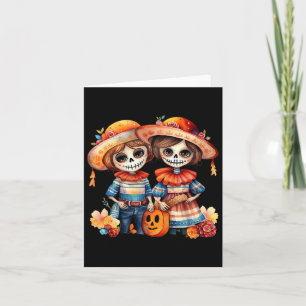 Dia De Los Muertos La Catrina Card