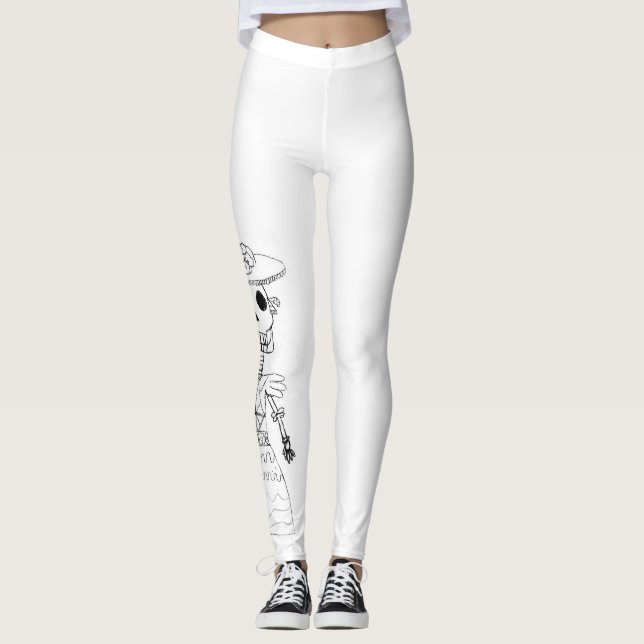 DIA DE LOS MUERTOS Leggings (Devant)