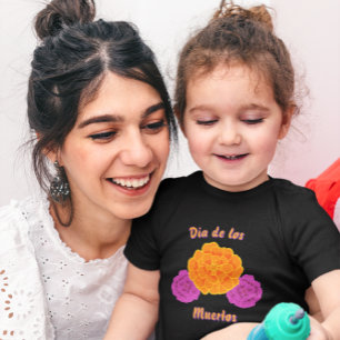 Día de los Muertos Marigold Trio  Toddler T-shirt