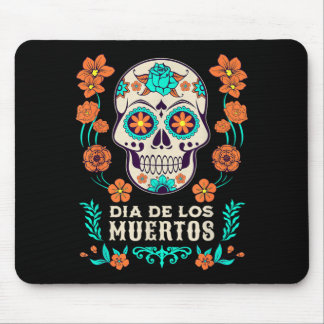Dia De Los Muertos Mexico Sugar Skull Mouse Pad