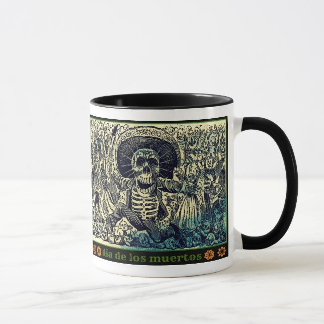 Dia De Los Muertos Mug (Right)