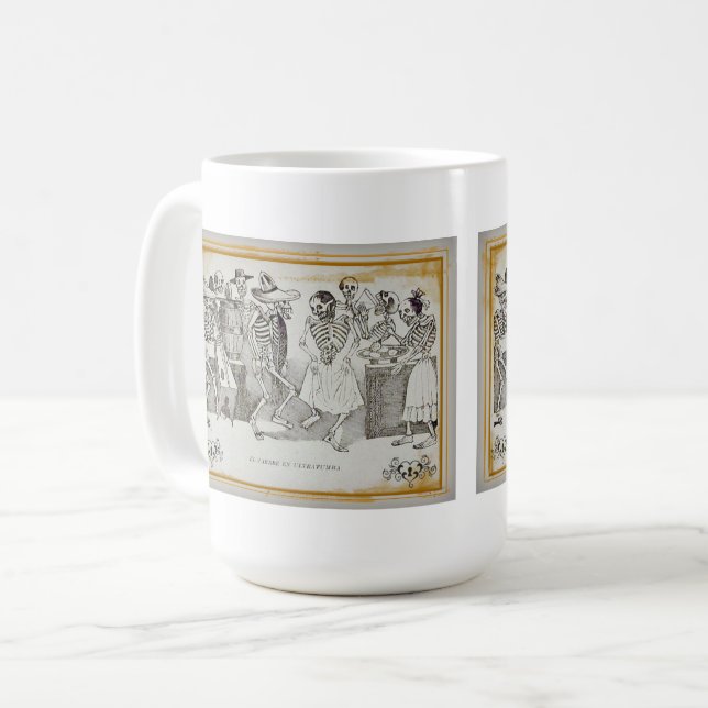 Dia De Los Muertos Mug (Devant gauche)