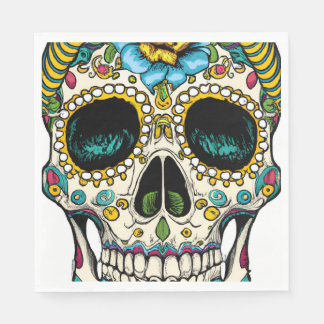 Día de los Muertos Napkin