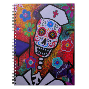 Dia de los Muertos NURSE Notebook
