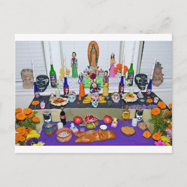 Dia de los Muertos Postcard (Front)