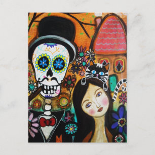 DIA DE LOS MUERTOS POSTCARD