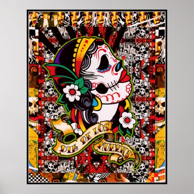 Dia De Los Muertos Poster (Front)