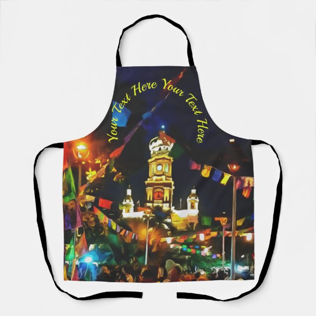 Dia de Los Muertos PV-190130 Apron (Front)