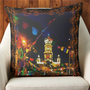 Dia de Los Muertos PV-190130 Throw Pillow