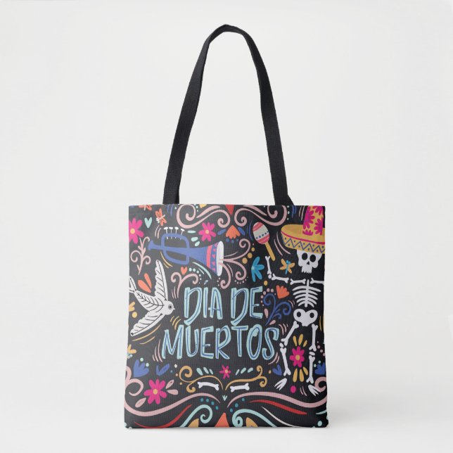 Dia de los Muertos| Sac fourre-tout (Devant)