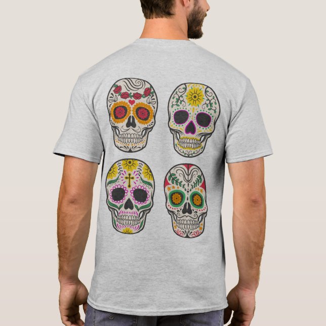 Dia de los Muertos Skuls | T-shirt (Dos)