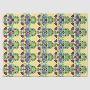 Dia de los Muertos Sugar Skull Tissue Paper Wrap