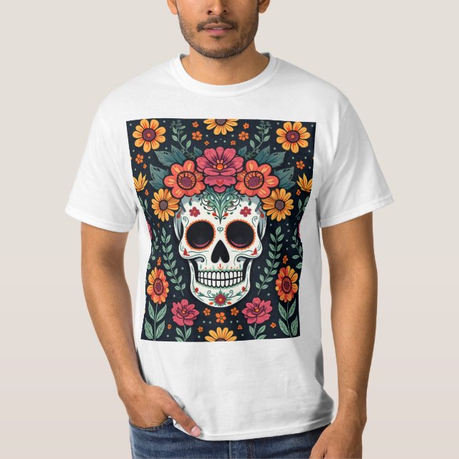 Día de los Muertos T-Shirt (Front)
