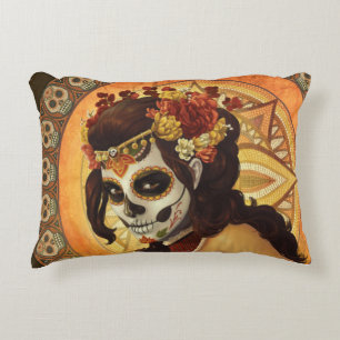 Dia De Los Muertos Throw Pillow