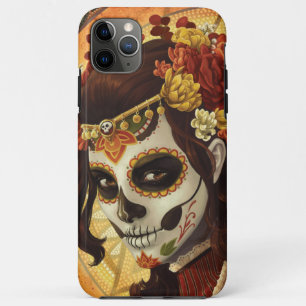 Dia De Los Muertos Throw Pillow iPhone 11 Pro Max Case