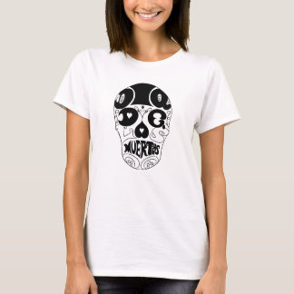 Dia de los Muertos typography Skull shirt