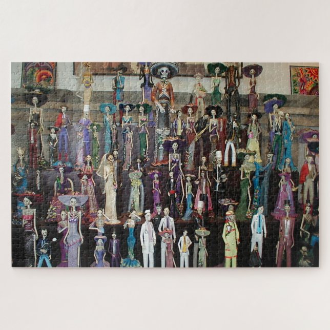 Día de Muertos (Day of the dead) puzzle (Horizontal)