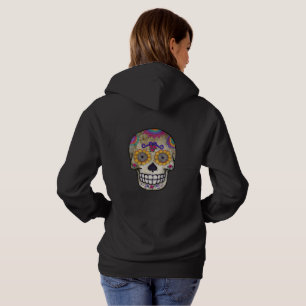 Dia de Muertos   Day of the Dead Sugar Skull Hoodie