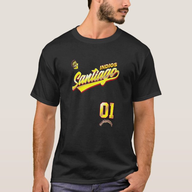 Dia Del Padre Indios Merch T-Shirt (Front)