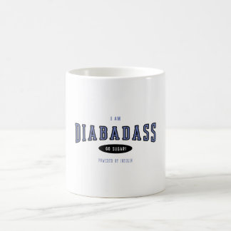 Diabadass Funny Diabetes Coffee Mug