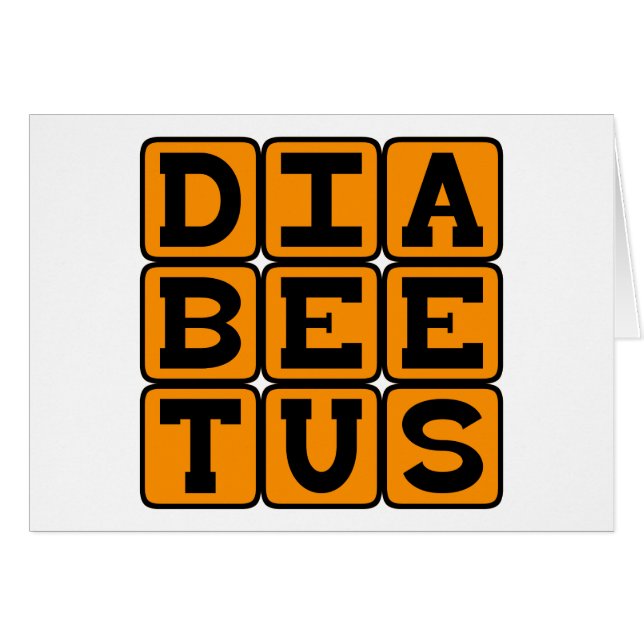 Diabeetus, Internet Meme (Front Horizontal)