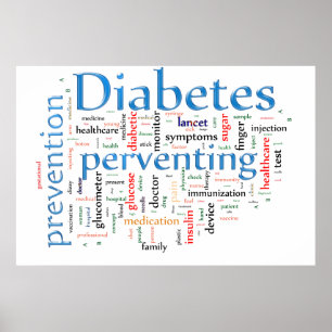 Diabetes and perventing poster