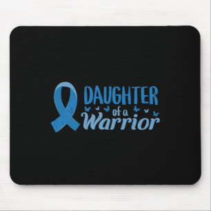 Diabetes Awareness Daughter Of A Warrior T1 T2  Mouse Pad