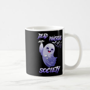 Diabetes Awareness Dead Pancreas Society Ghost Hal Coffee Mug