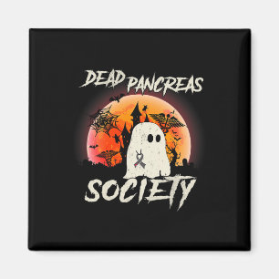 Diabetes Awareness Dead Pancreas Society Halloween Magnet