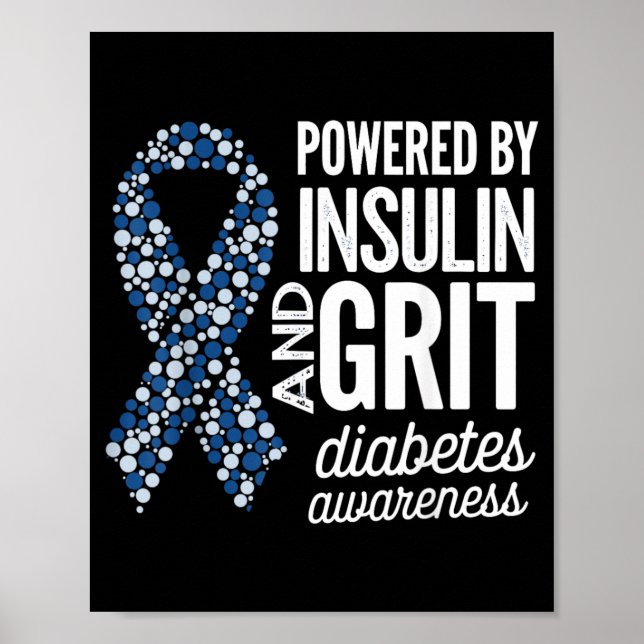Diabetes Awareness Design 22 Poster (Front)