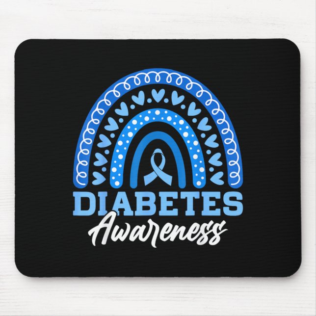Diabetes Awareness Design 44 Mouse Pad (Front)