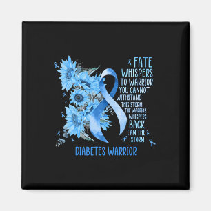 Diabetes Awareness Month Gifts For Powerful Warrio Magnet