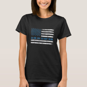 Diabetes Awareness No One Has To Fight Alone Ameri T-Shirt