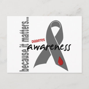 Diabetes Awareness Postcard