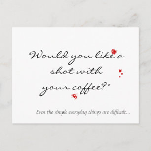 Diabetes awareness postcard