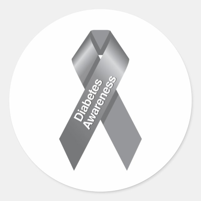 Diabetes Awareness Sticker (Front)