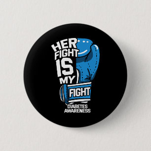Diabetes Awareness Support Diabetic Ketoacidosis D 2 Inch Round Button