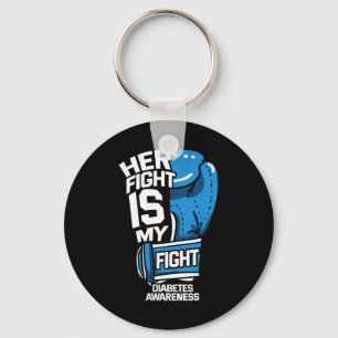 Diabetes Awareness Support Diabetic Ketoacidosis D Keychain