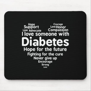 Diabetes Awareness Support Month  Mouse Pad